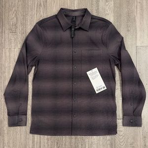 Lululemon Masons Peak flannel button down shirt XS